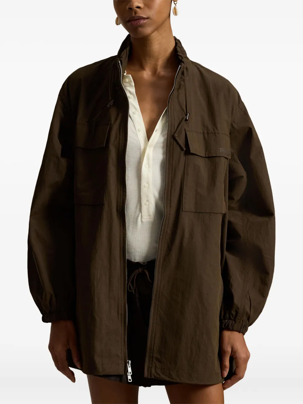 Polo Ralph Lauren Chest-pockets Windbreaker In Multi