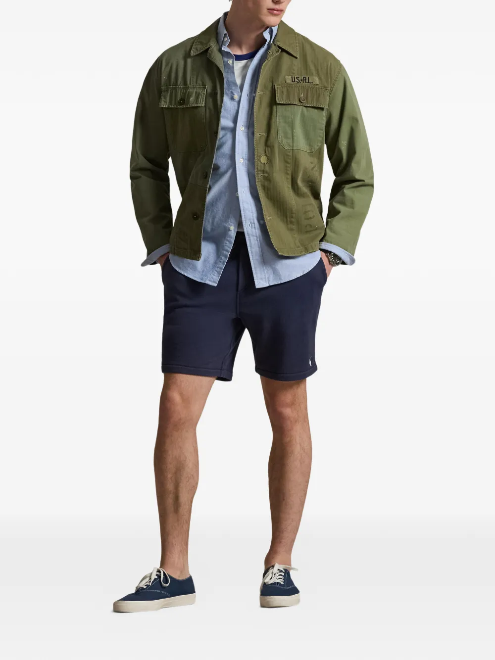 Polo Ralph Lauren Shorts met trekkoord Blauw