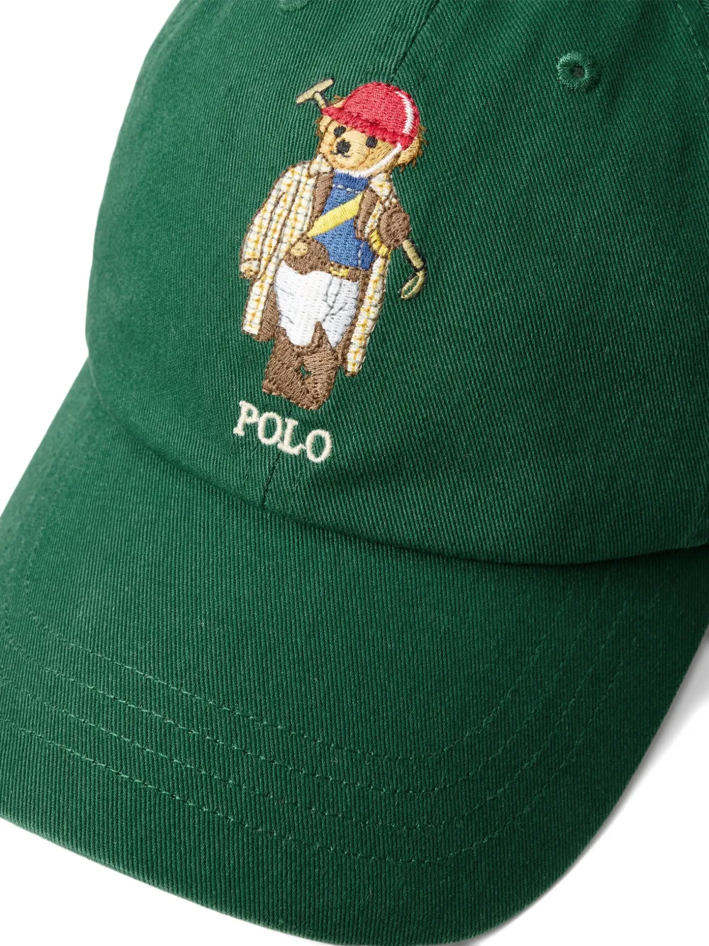 Polo Ralph Lauren Pet met print Groen