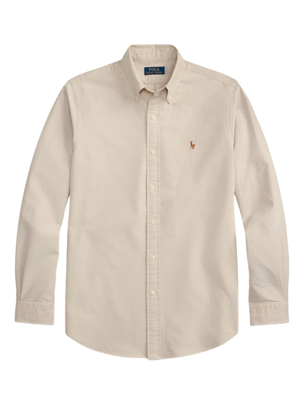 Polo Ralph Lauren Camicia The Iconic Oxford con ricamo - Toni neutri