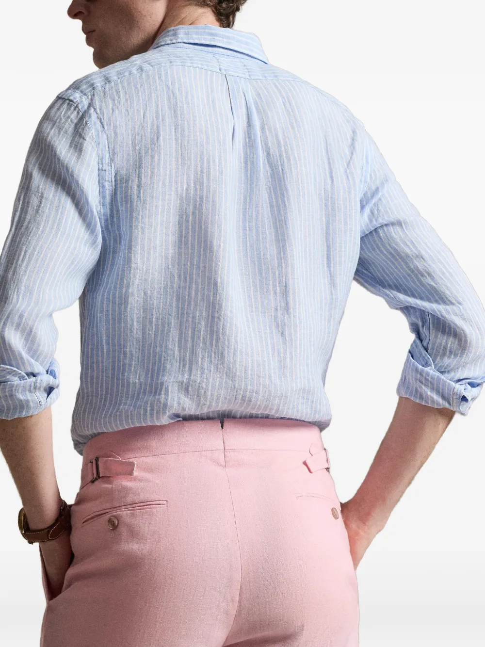 Polo Ralph Lauren Gestreept overhemd Blauw
