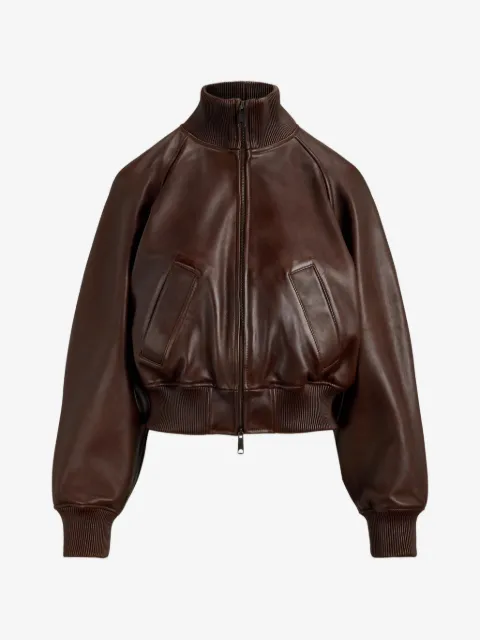Polo Ralph Lauren zip-up leather jacket