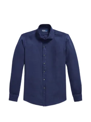 Ralph Lauren Purple Label リネンシャツ | ブルー | FARFETCH JP
