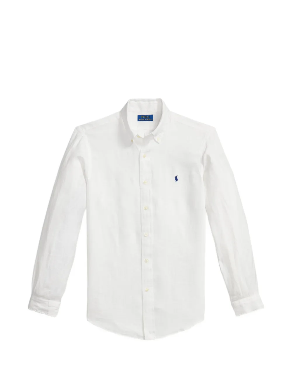 Polo Ralph Lauren button-down pony-detail shirt - Bianco