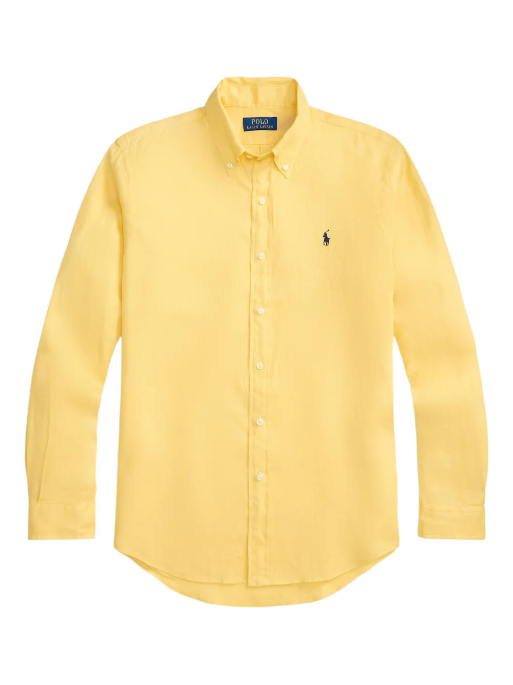 Polo Ralph Lauren Custom Fit linen shirt - Giallo