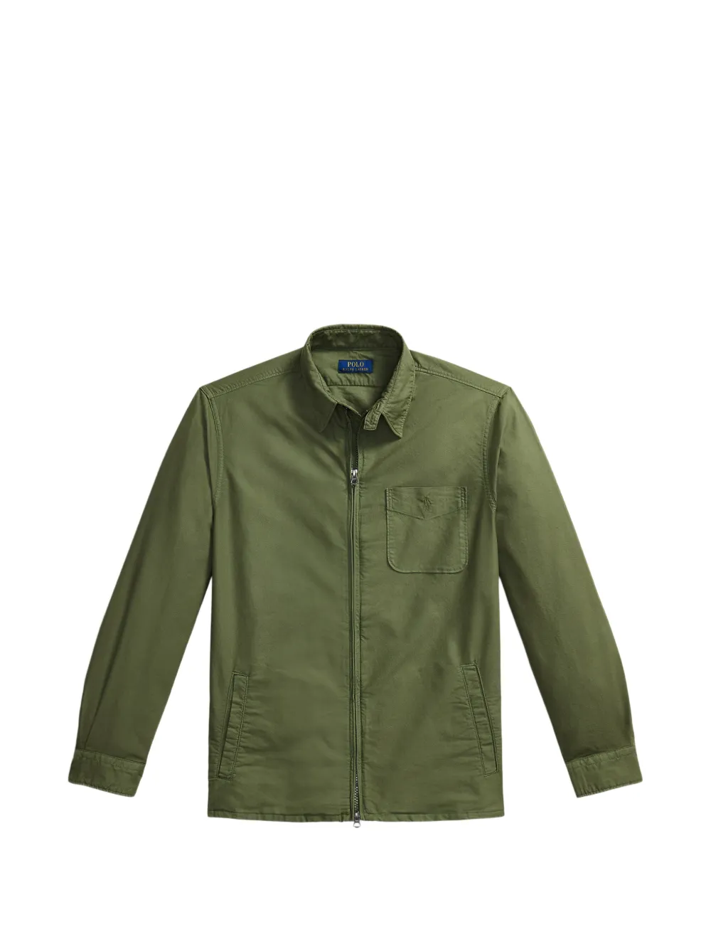Polo Ralph Lauren zip pocket shirt jacket - Verde