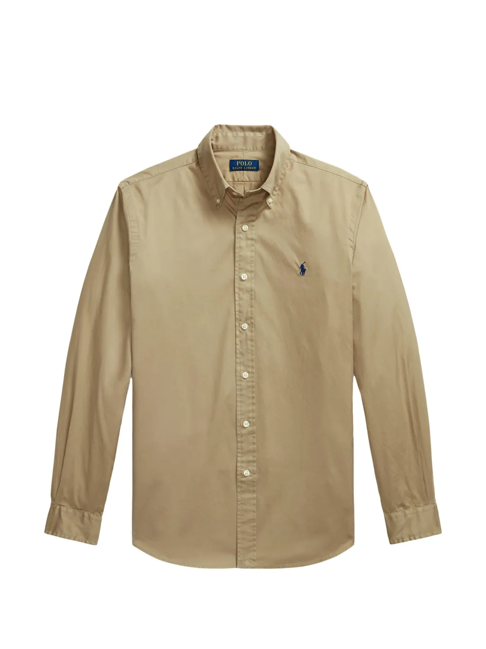Polo Ralph Lauren long-sleeve logo Shirt - Nude