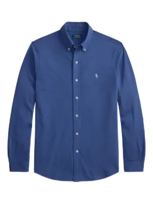 Lacoste ロゴ シャツ | ブルー | FARFETCH JP