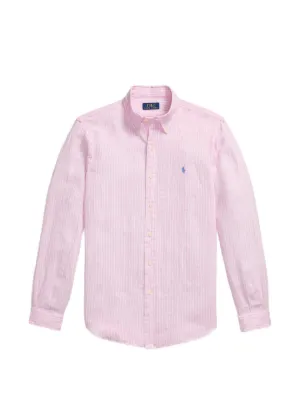 Polo Ralph Lauren ストライプ オックスフォードシャツ | ピンク
