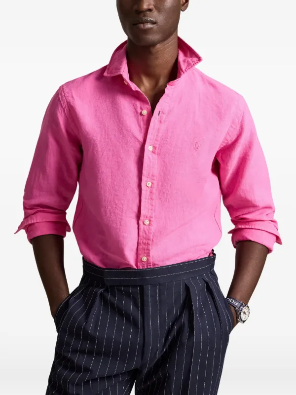 Polo Ralph Lauren ロングスリーブ シャツ | ピンク | FARFETCH JP