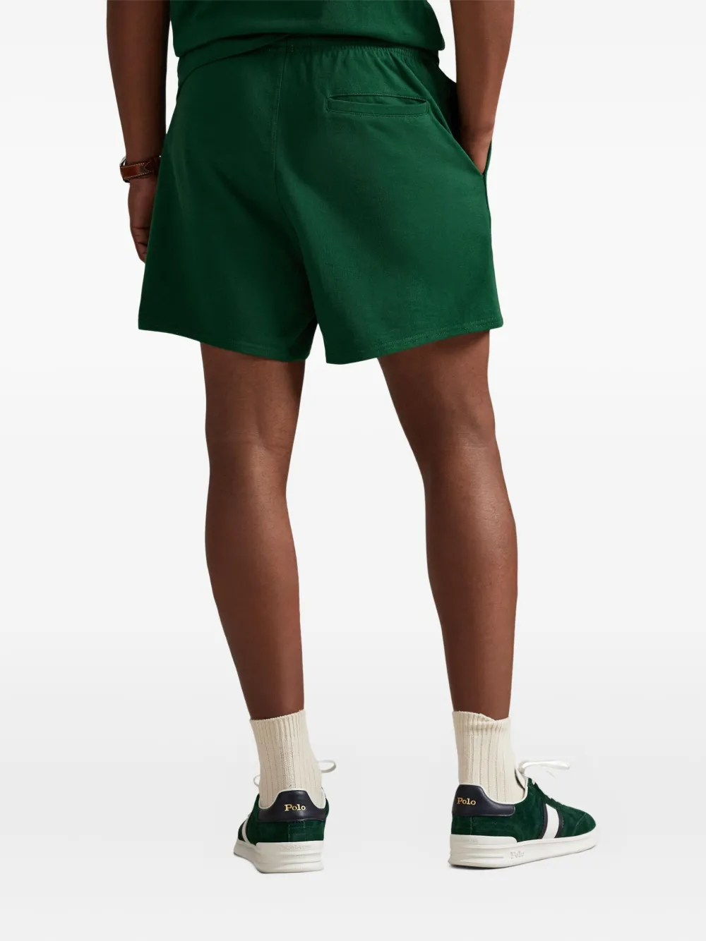 Polo Ralph Lauren Shorts met logodetail Groen
