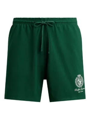 Polo Ralph Lauren Short Com Logo Bordado | Verde | FARFETCH BR