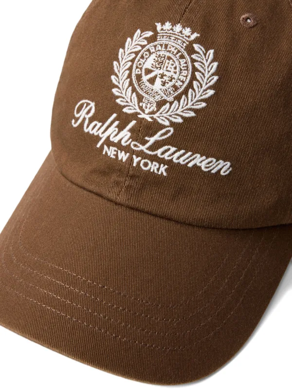 Polo Ralph Lauren ロゴ キャップ ブラウン Polo Ralph Lauren Classic Sport ロゴ キャップ | ブラウン | FARFETCH JP