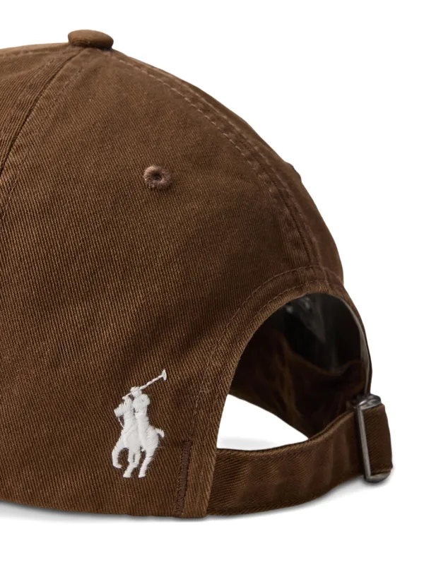 Polo Ralph Lauren ロゴ キャップ ブラウン Polo Ralph Lauren Classic Sport ロゴ キャップ | ブラウン | FARFETCH JP