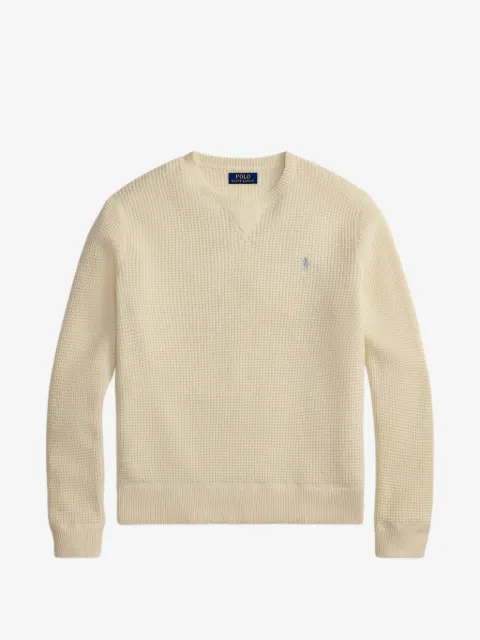 Polo Ralph Lauren suéter de tejido gofrado
