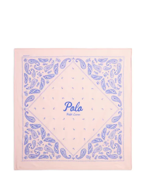 Polo Ralph Lauren paisley-pattern scarf