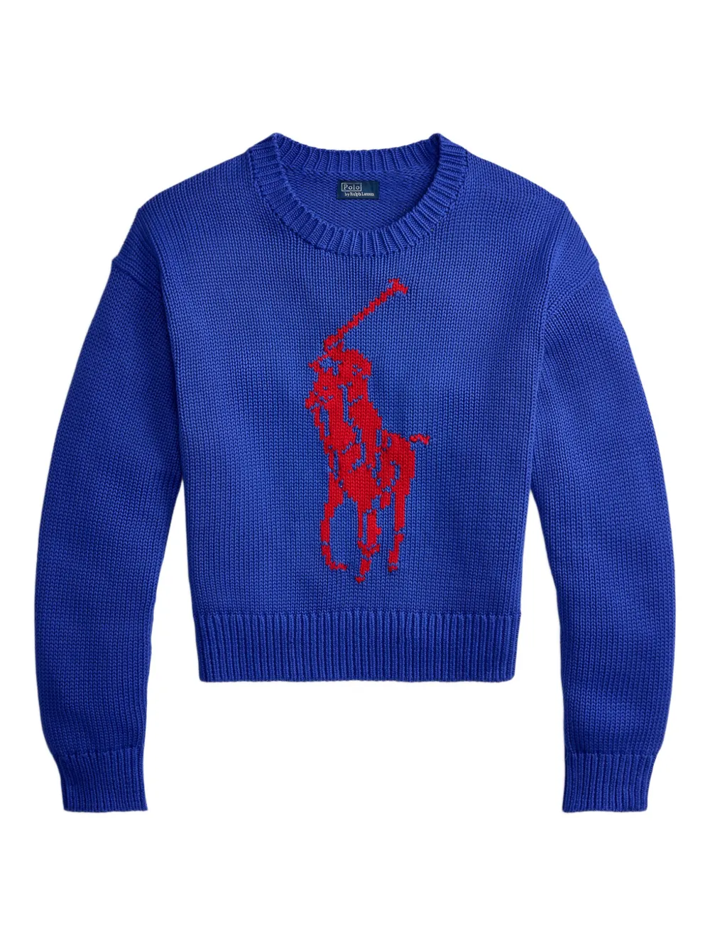 Polo Ralph Lauren Maglione Big Pony - Blu