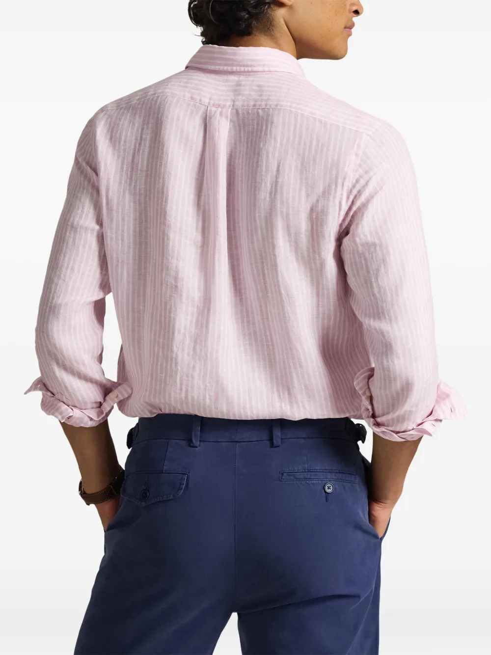 Polo Ralph Lauren Gestreept overhemd Roze