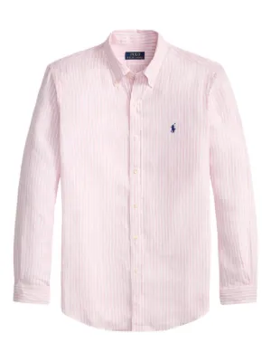 Polo Ralph Lauren ストライプ オックスフォードシャツ | ピンク
