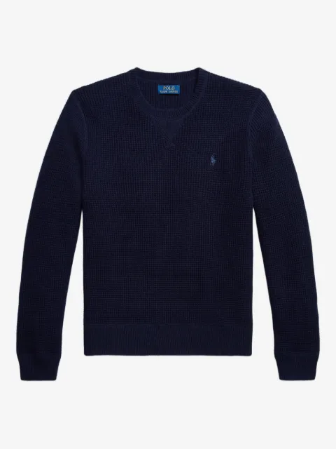 Polo Ralph Lauren knit embroidered sweater