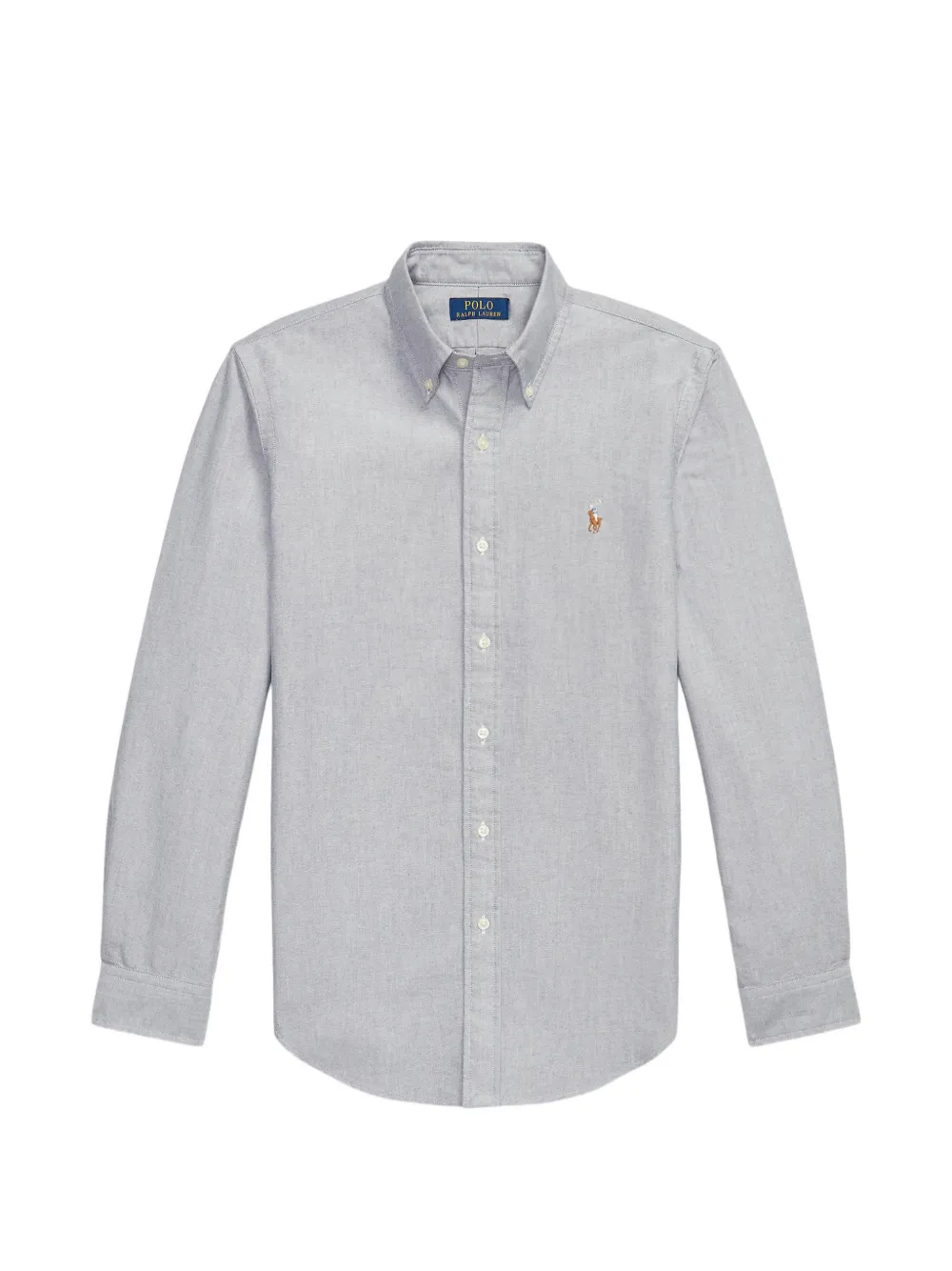 Polo Ralph Lauren embroidered oxford shirt - Grau
