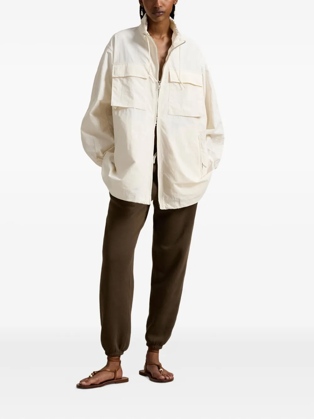 Polo Ralph Lauren Flap-pockets Jacket In Neutral