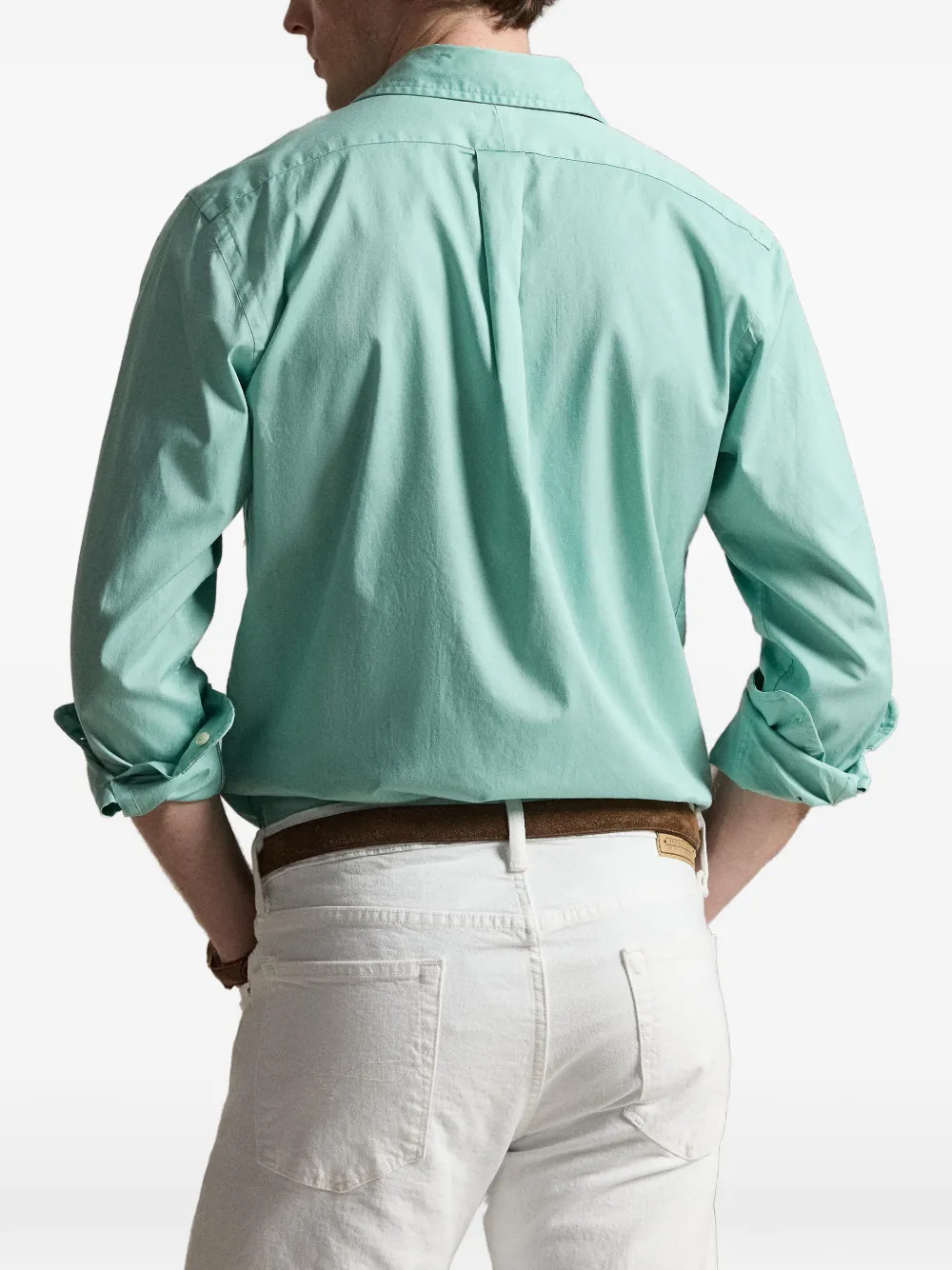 Polo Ralph Lauren Overhemd met knopen Groen
