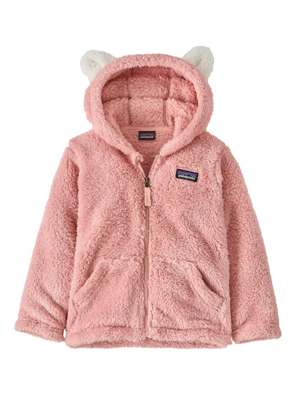 Patagonia Kids フーデッド イヤートップ - ピンク Patagonia Kids フーデッド イヤートップ - ピンク