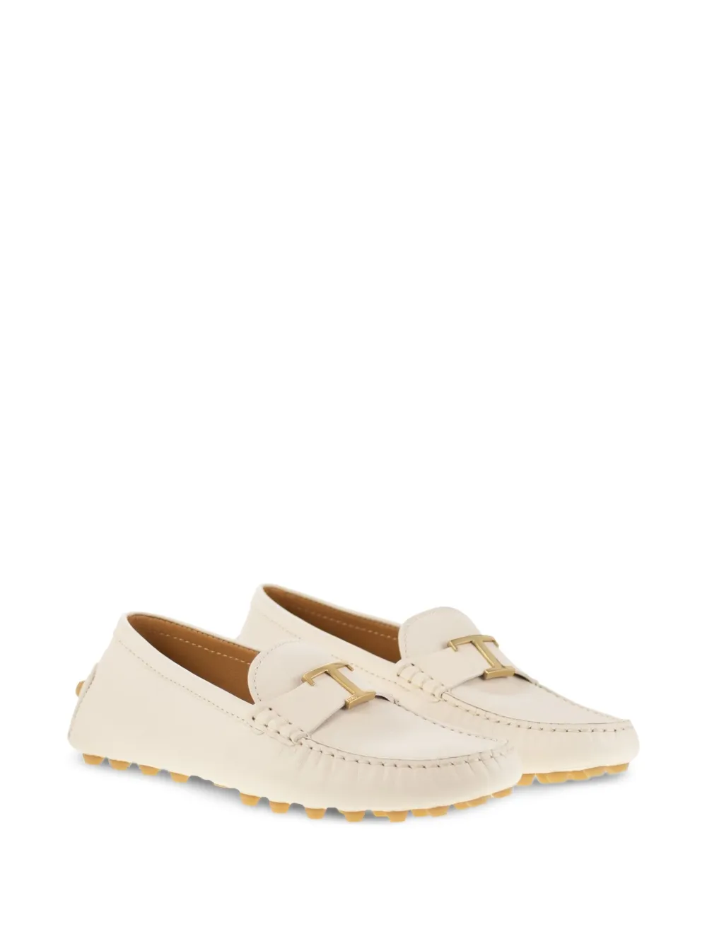Tod's Gommino leren loafers Beige