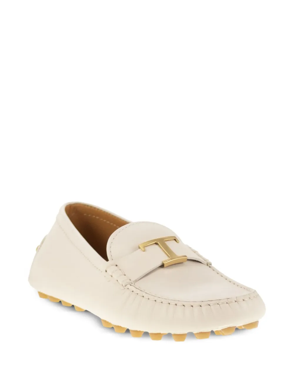 Tod's Gommino leren loafers Beige