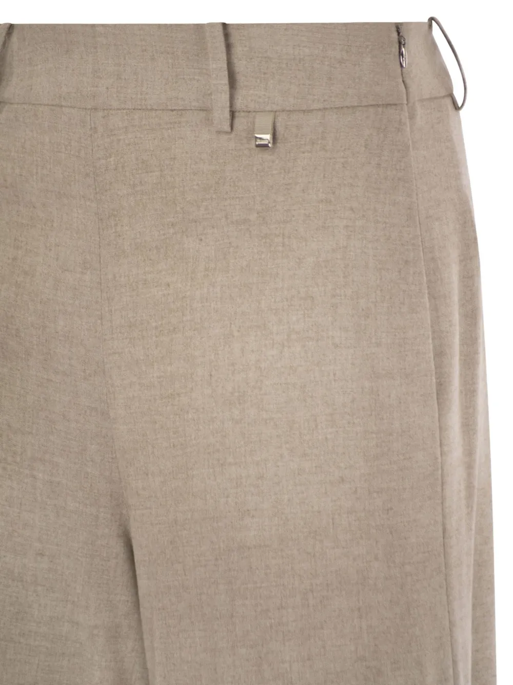 Herno Broek met logodetail Beige