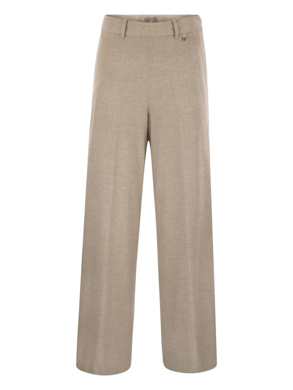 Herno Broek met logodetail Beige
