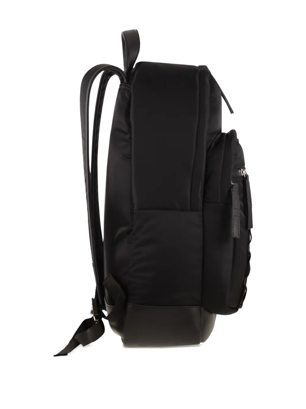  Hogan Logo-patch Backpack - Black 