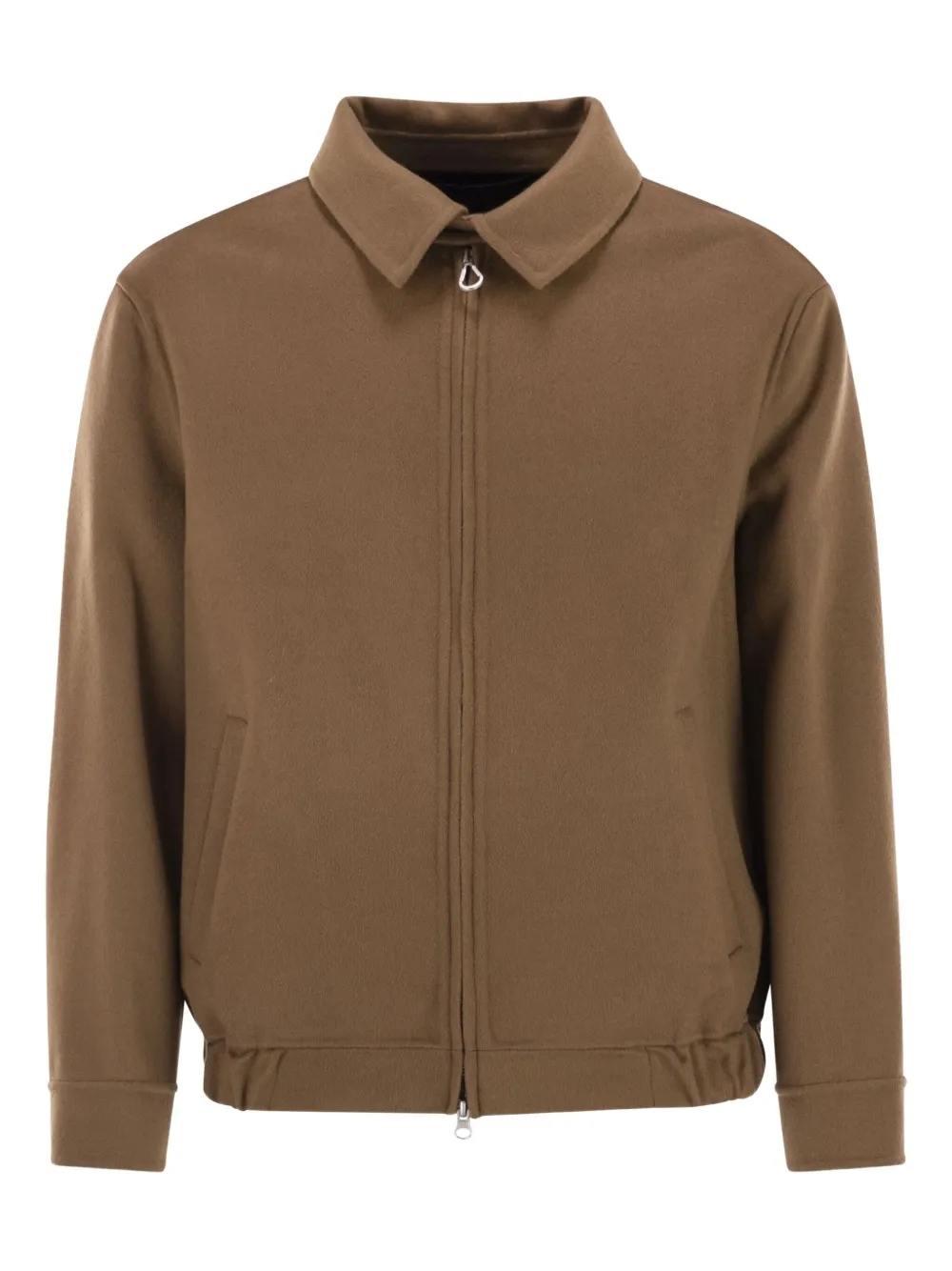Paltò Vieri zip-fastening jacket | Brown | Image 1