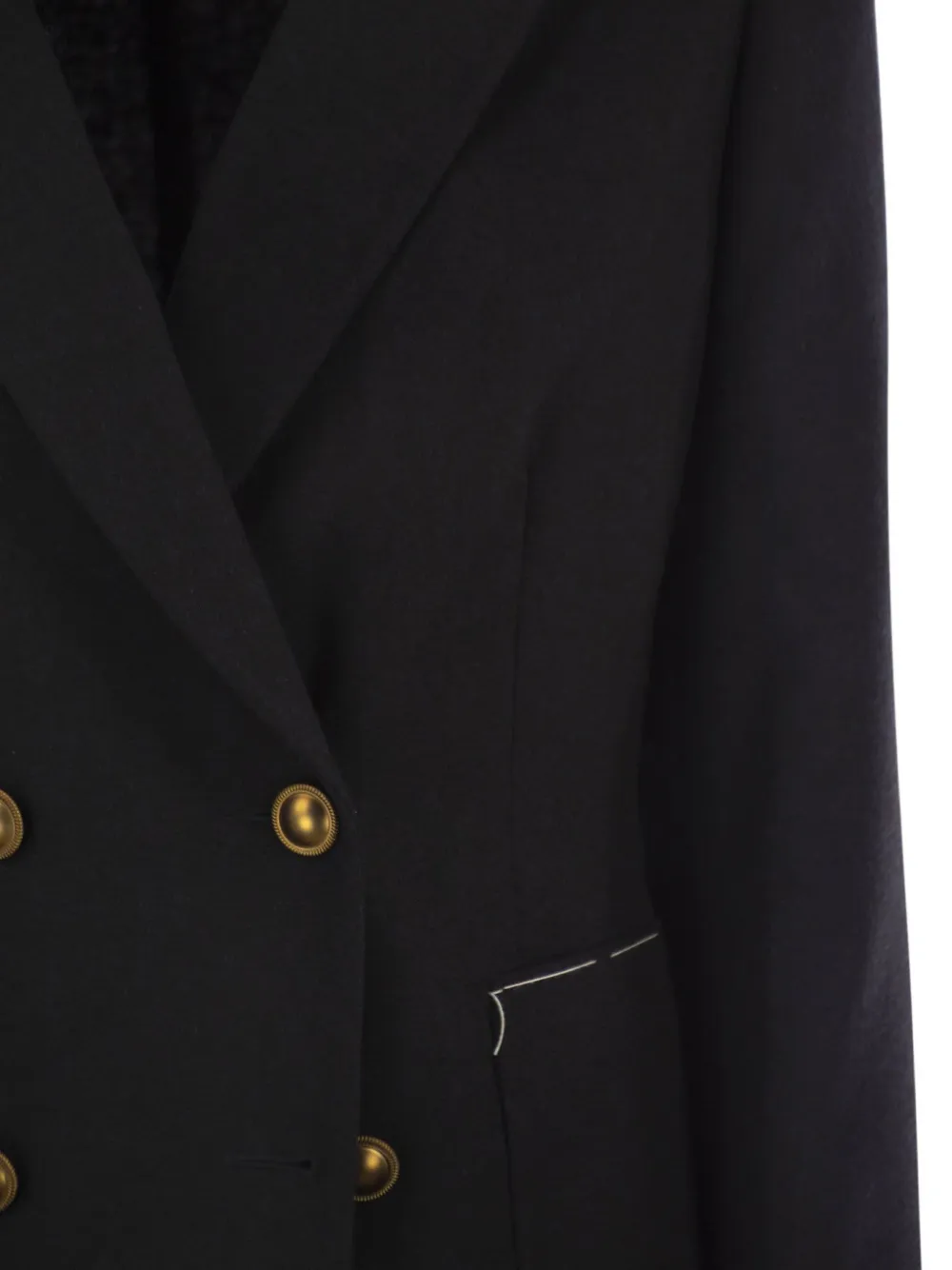 Saulina Assunta Double-breasted Button Jacket In Multi