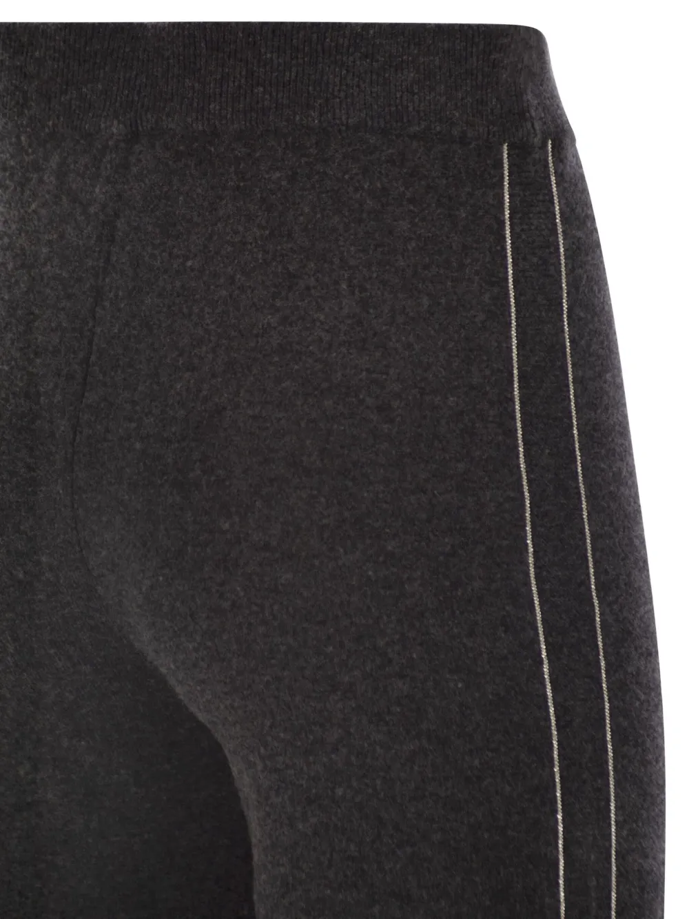 Ribbed Straight Trousers
