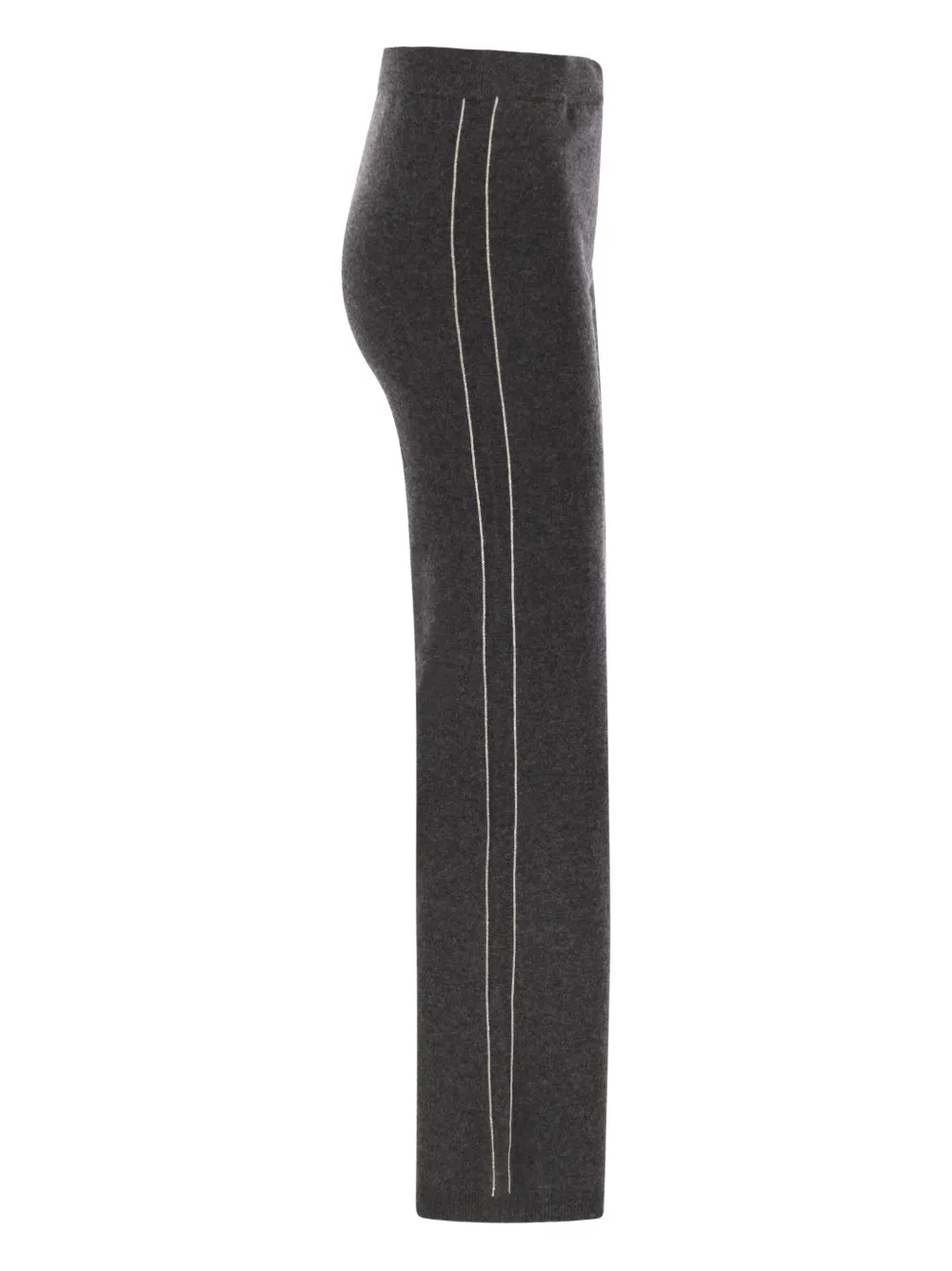 Ribbed Straight Trousers