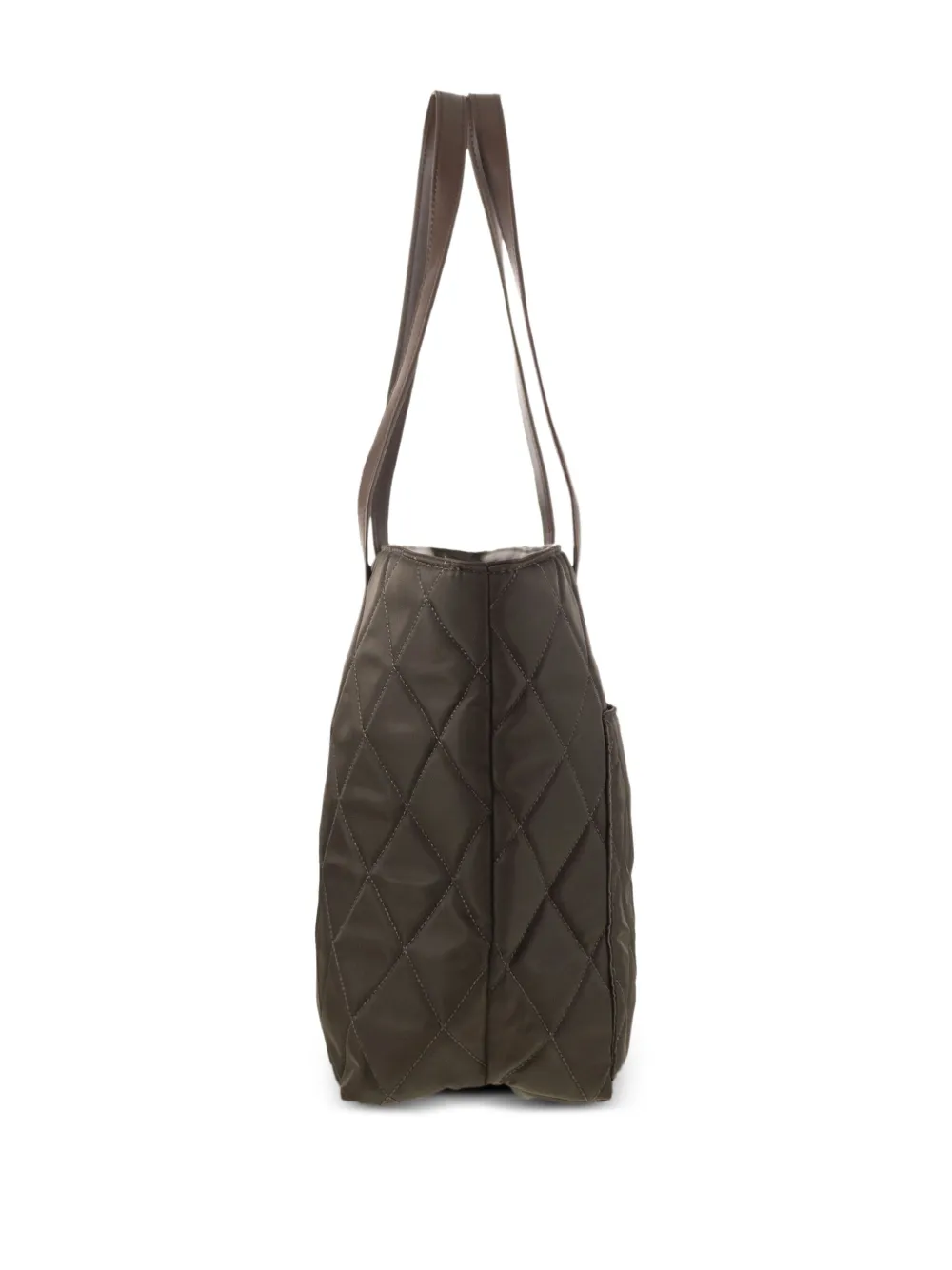 Barbour Gewatteerde shopper Bruin