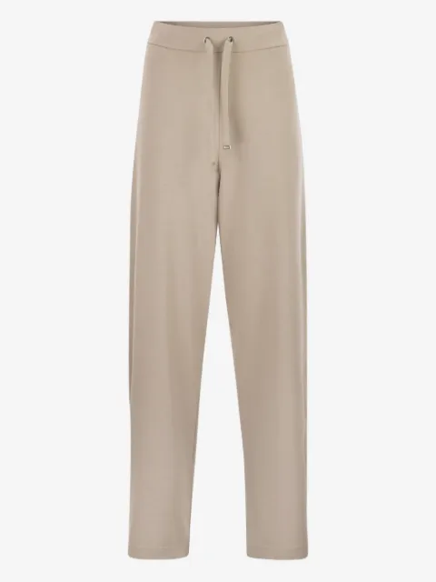 Herno drawstring logo-detail track pants
