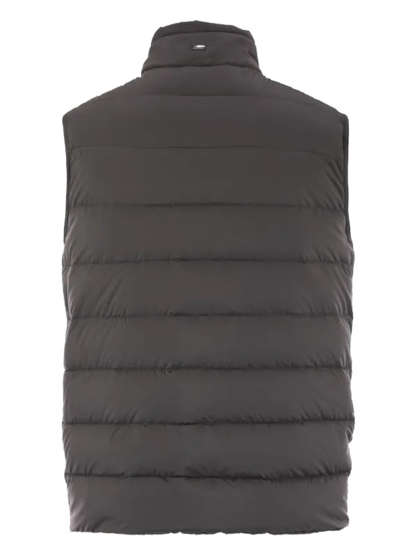 Herno zip-up Gilet | Grey | FARFETCH OM