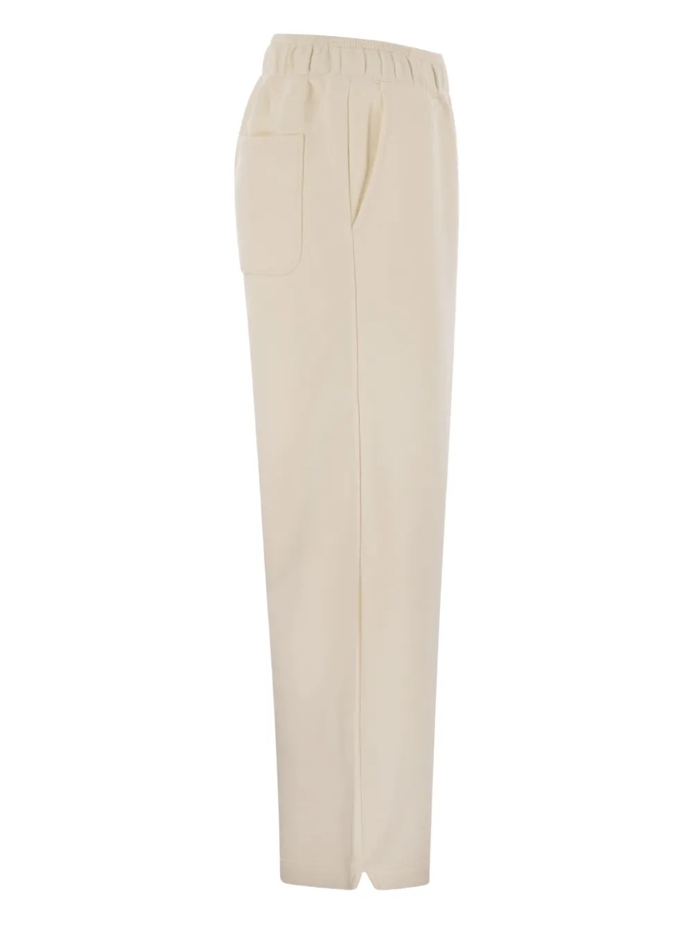 New Balance Elastic-waist Logo-detail Track Pants In Neutral