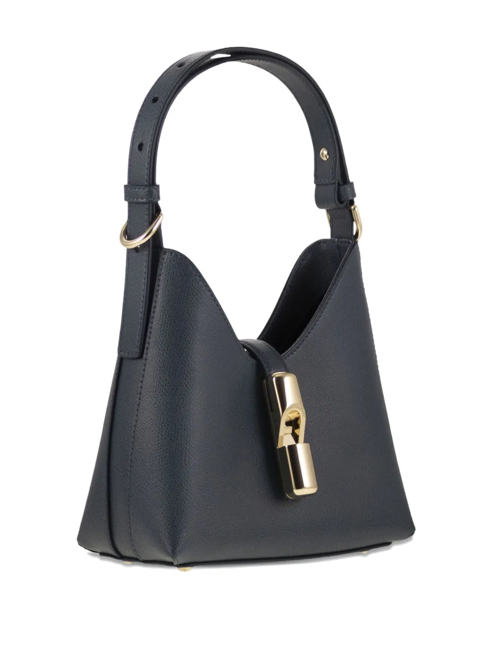 Furla Mini Iride Tote Bag In Blue