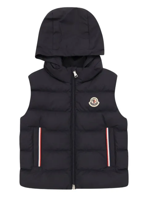 Moncler Enfant Buang detachable-hoodie waistcoat