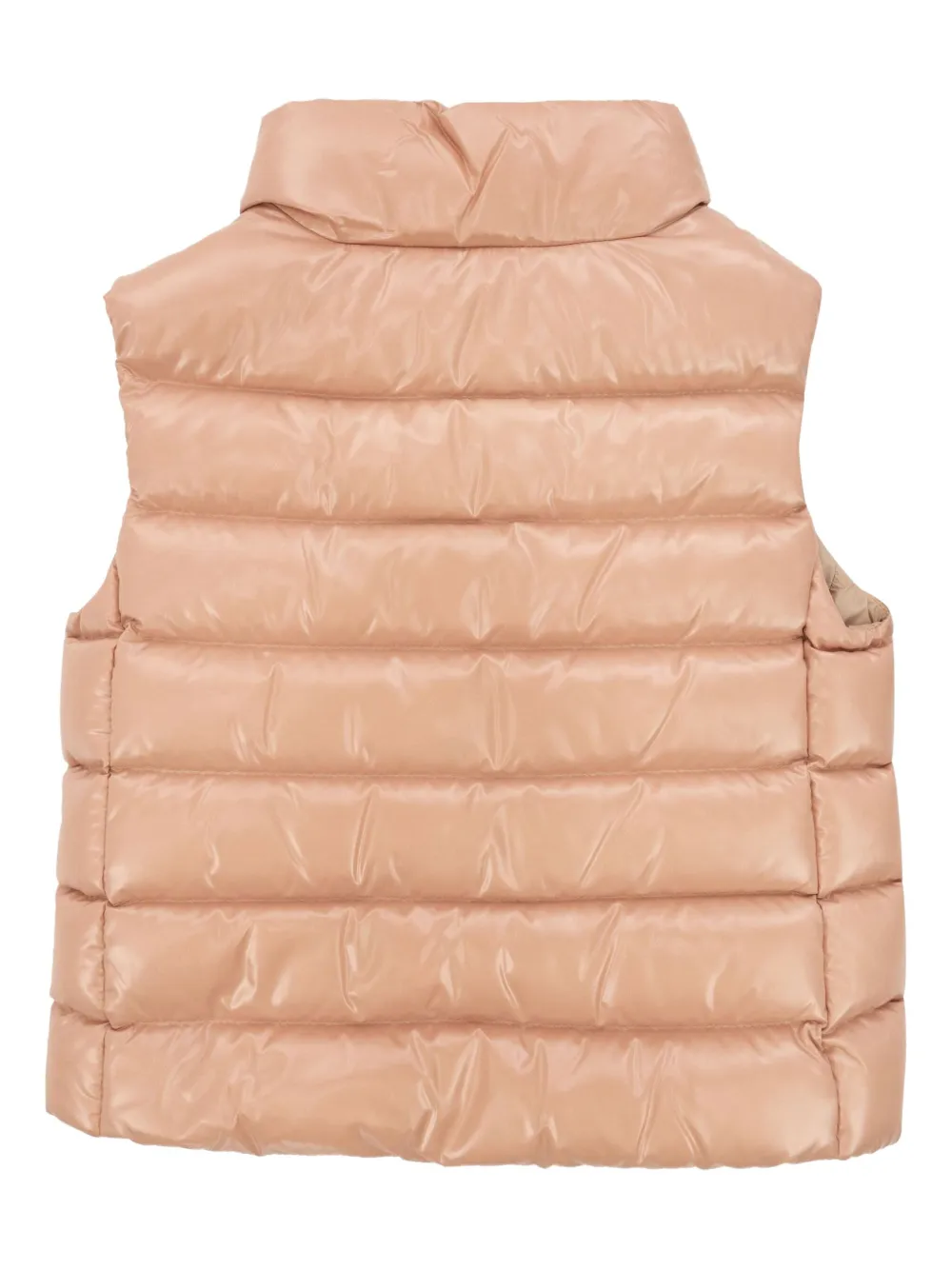 Moncler Enfant Ghany gewatteerde bodywarmer - Beige