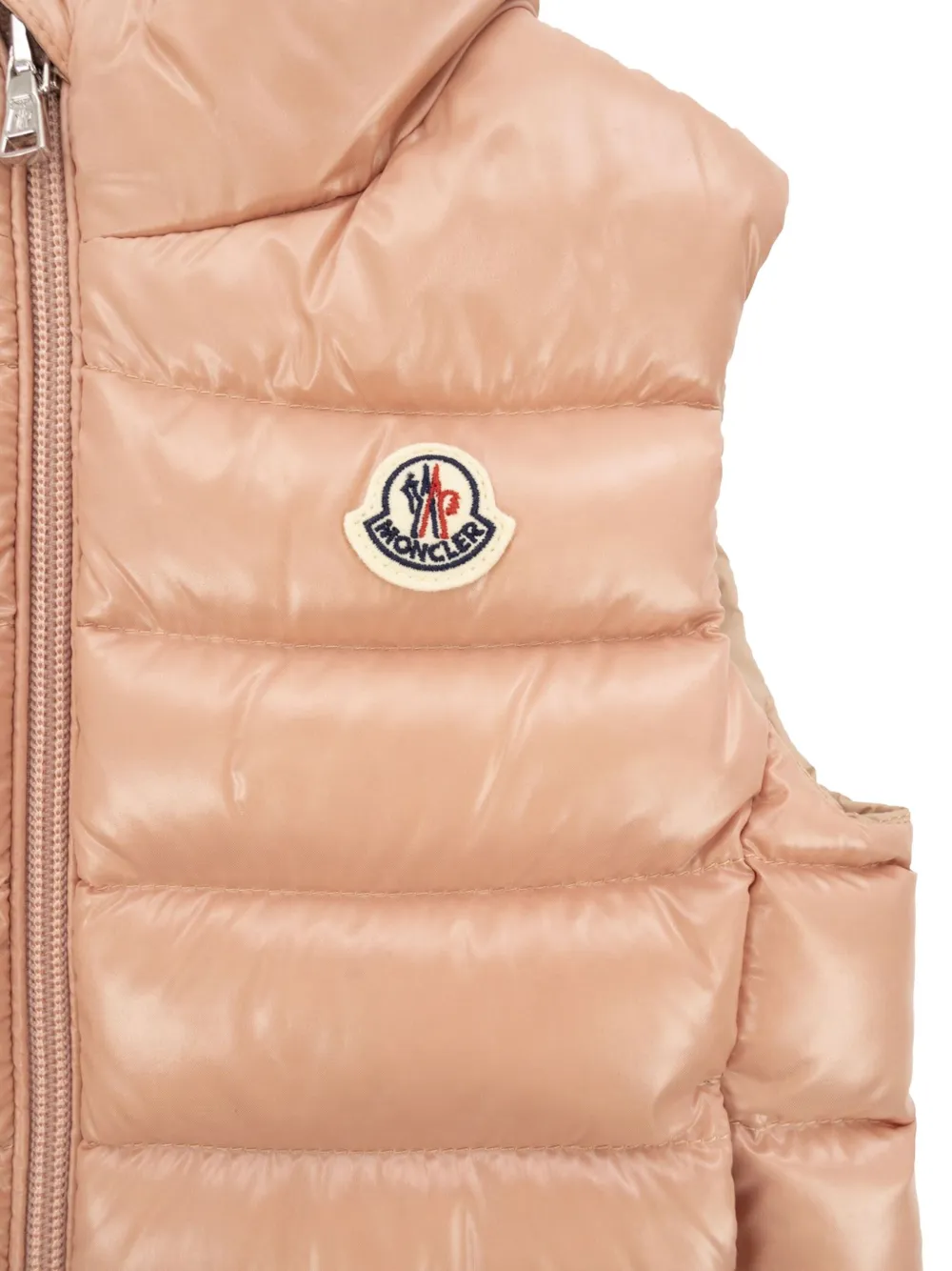  Moncler Enfant Ghany Padded Down Gilet - Neutrals 