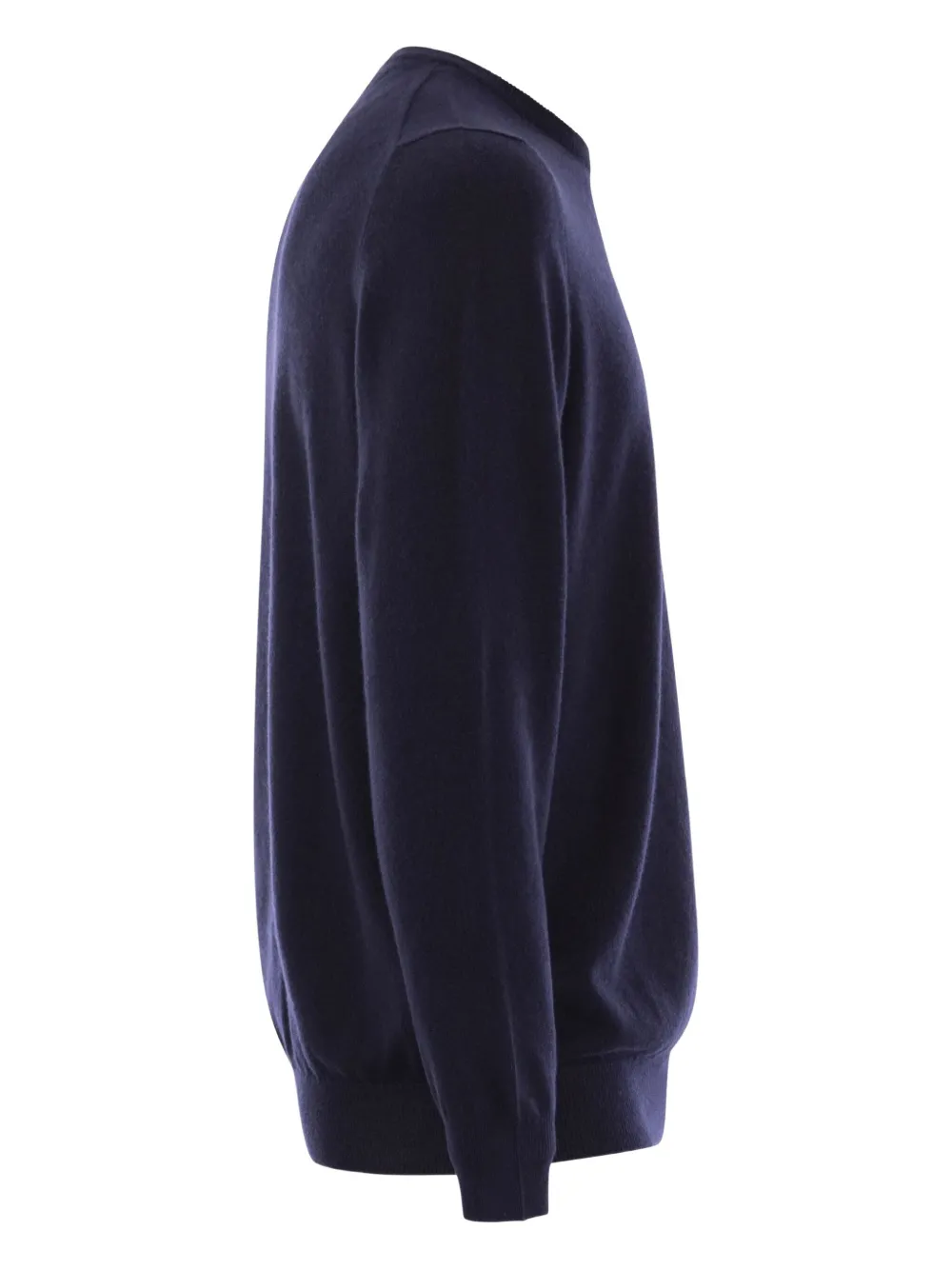 Fedeli Gebreide trui met ronde hals Blauw