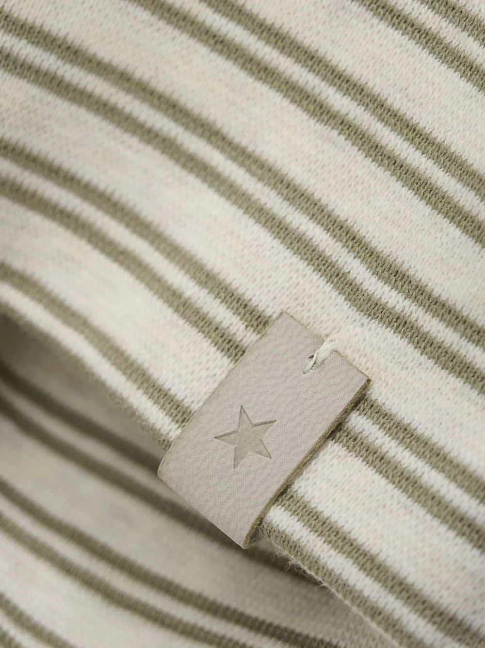 HUTTEliHUT Gestreepte hoed Beige