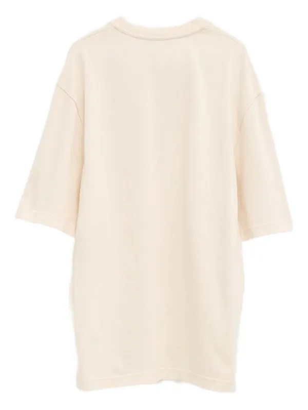 Jacquemus logo-print T-shirt | Neutrals | FARFETCH