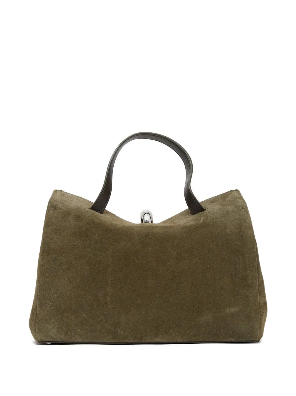 Jacquemus The Valérie shopper met magnetische sluiting - Groen