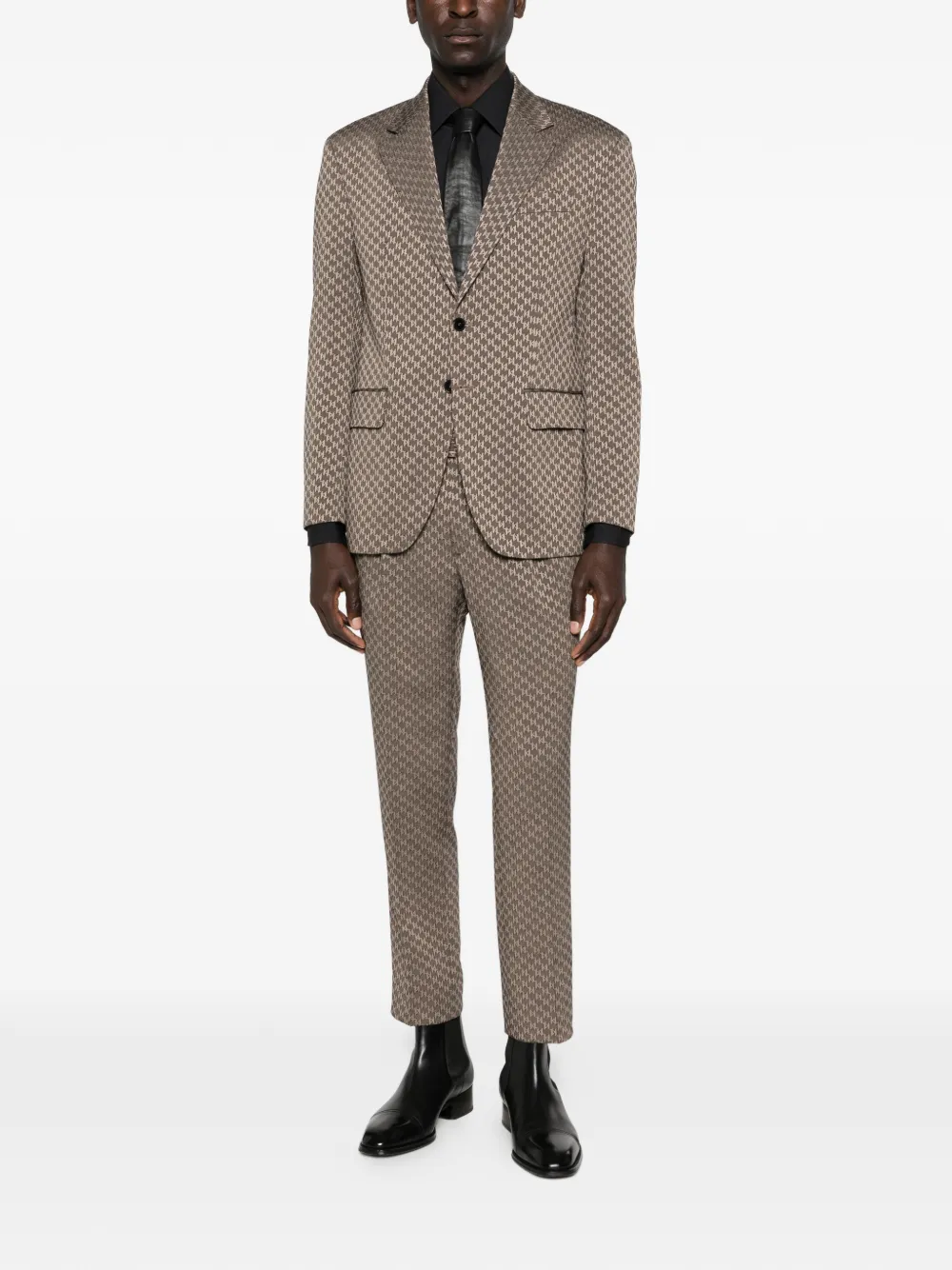 Karl Lagerfeld patterned button jacket | Blazers | Image 2